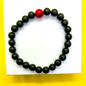 Red & Black Matte bracelet